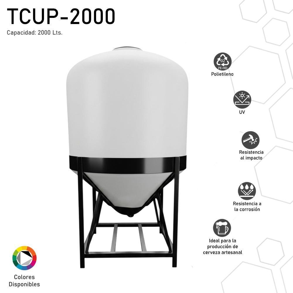 Fermentador cervecero TCUP-2000