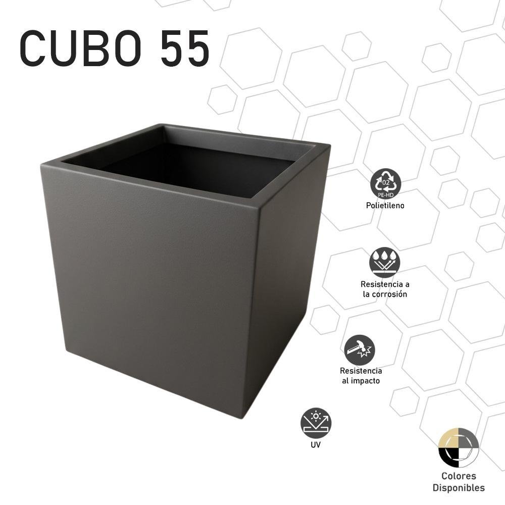 Maceta Cubo 55 Universal Plastic