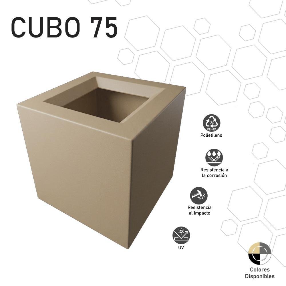 Maceta Cubo 75 Universal Plastic