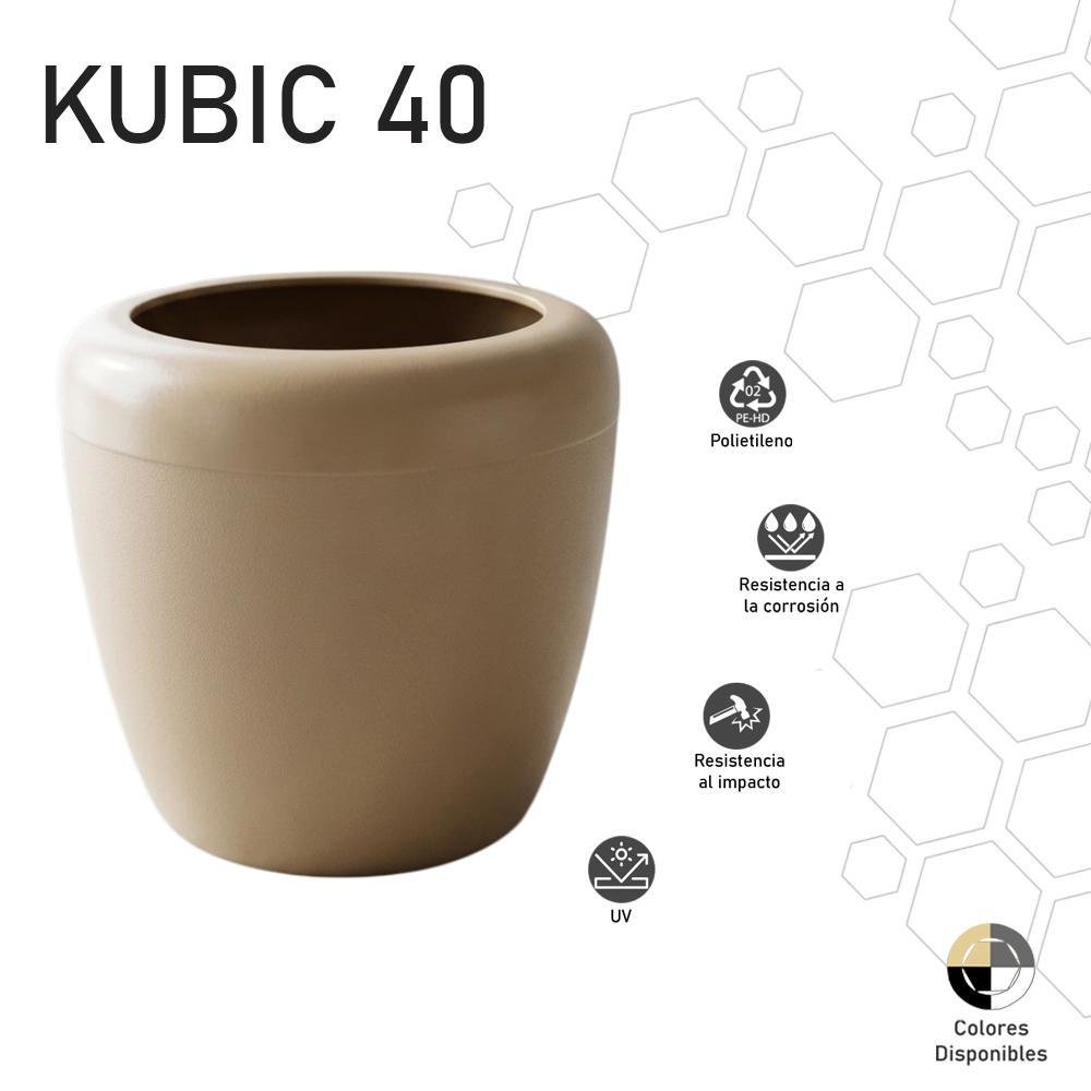 Maceta Kubic 40 Universal Plastic