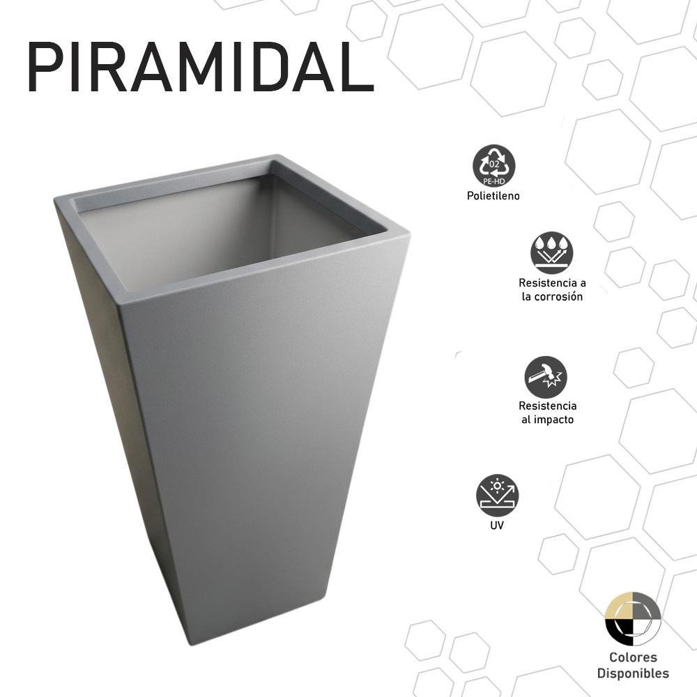 Maceta Piramidal Universal Plastic
